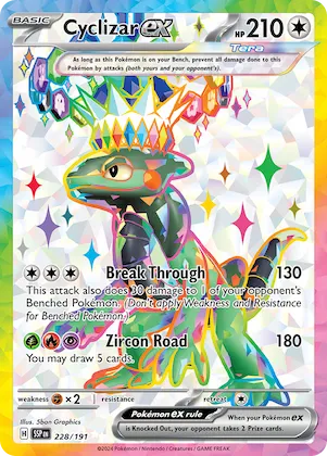 Cyclizar ex #228 – Surging Sparks