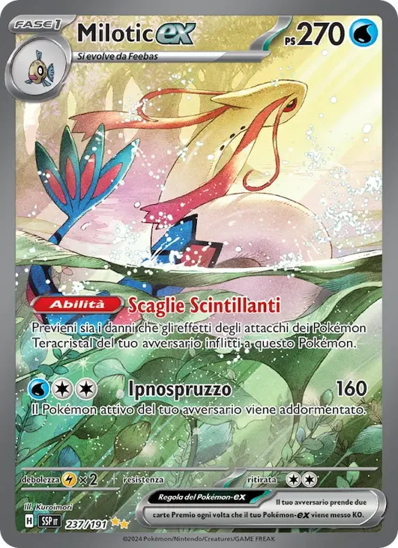 Milotic-ex 237 – Scintille Folgoranti