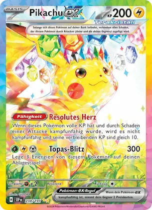 Pikachu-ex Nr. 238 – Surging Sparks