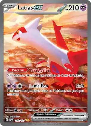 Latias-ex 239 – Étincelles Déferlantes