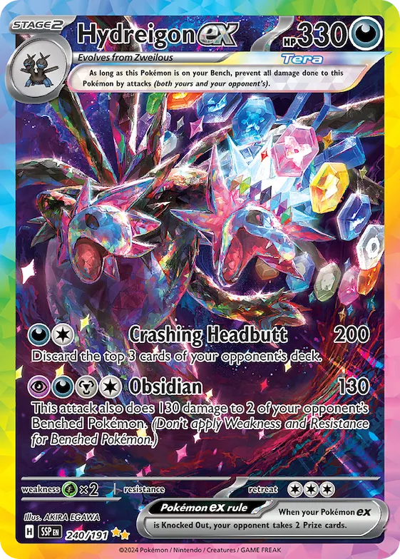 Hydreigon ex #240 – Surging Sparks