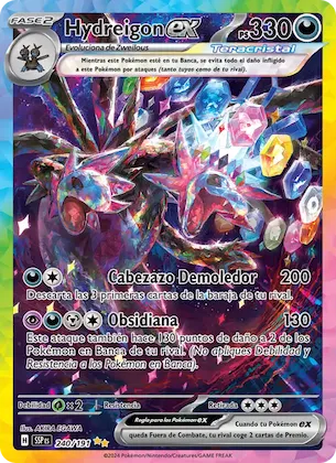 Hydreigon ex 240 – Chispas Fulgurantes