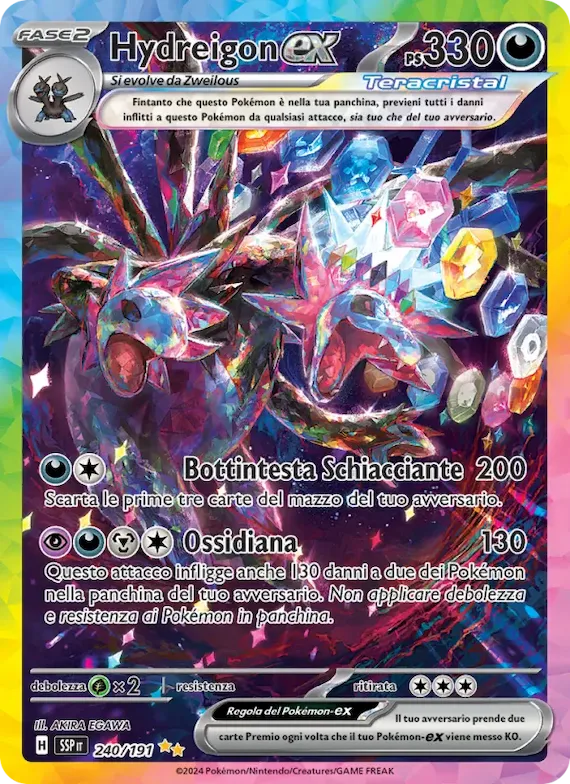 Hydreigon-ex 240 – Scintille Folgoranti