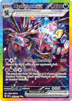 Hydreigon ex #240 – Surging Sparks