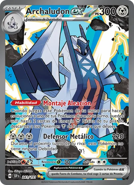 Archaludon ex 241 – Chispas Fulgurantes