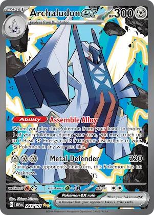 Archaludon ex #241 – Surging Sparks
