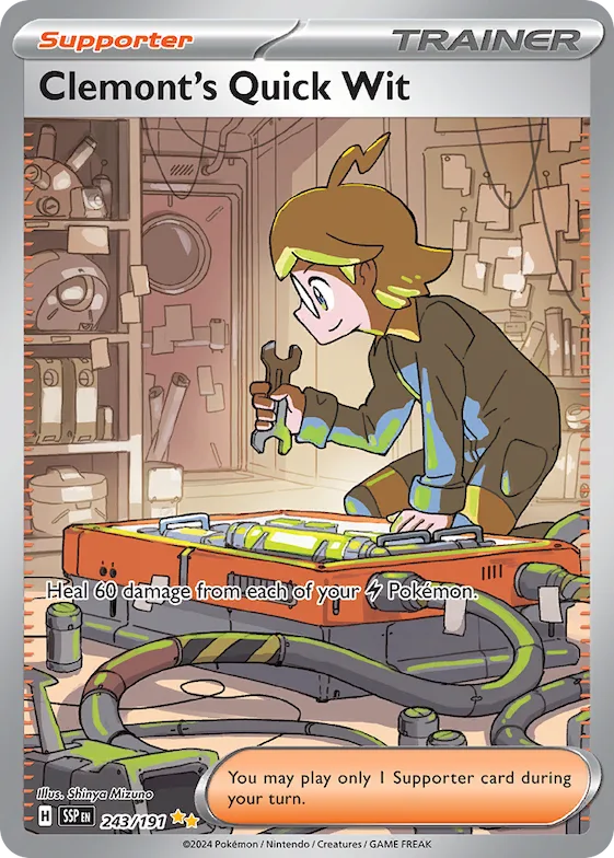 Clemont's Quick Wit #243 – Surging Sparks