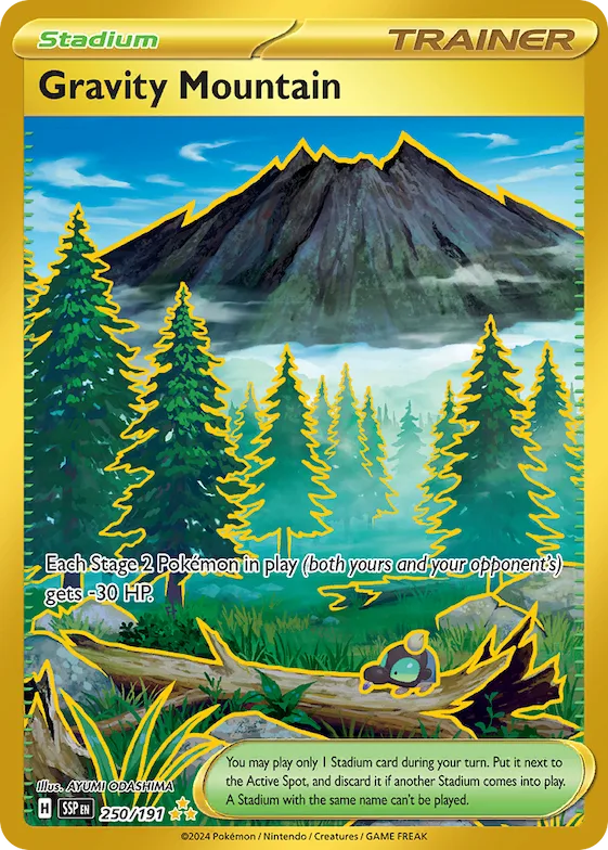 Gravity Mountain #250 – Surging Sparks