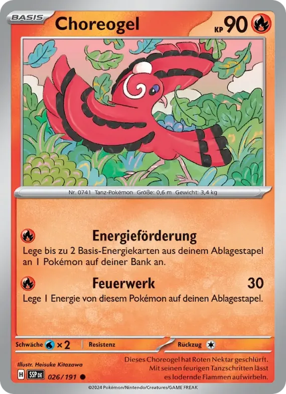 Choreogel 26 – Stürmische Funken