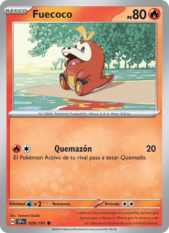 Fuecoco 29 – Chispas Fulgurantes