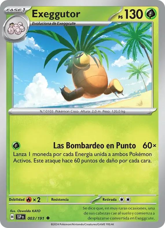 Exeggutor 3 – Chispas Fulgurantes