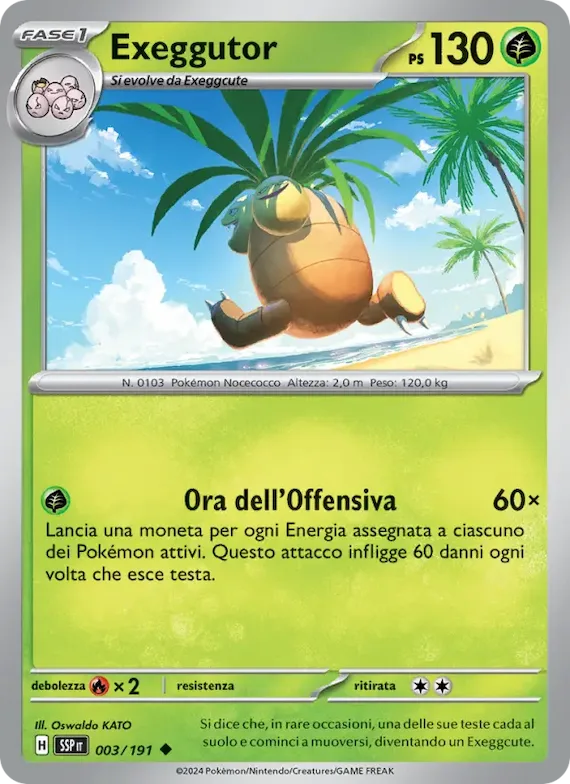 Exeggutor 3 – Scintille Folgoranti