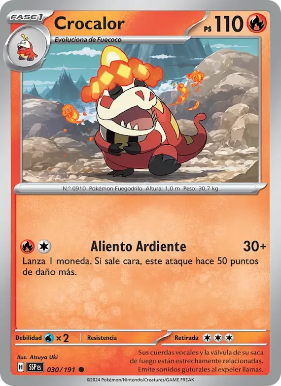 Crocalor 30 – Chispas Fulgurantes