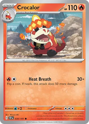 Crocalor #30 – Surging Sparks