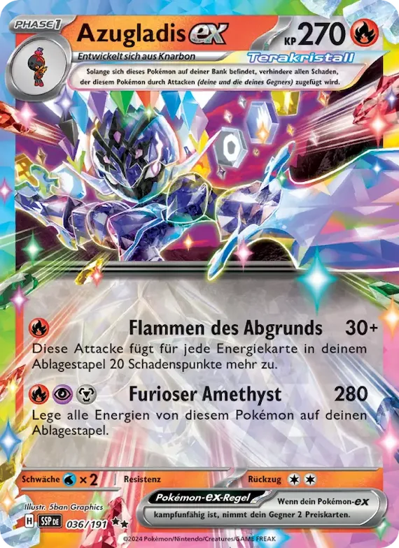 Azugladis-ex 36 – Stürmische Funken