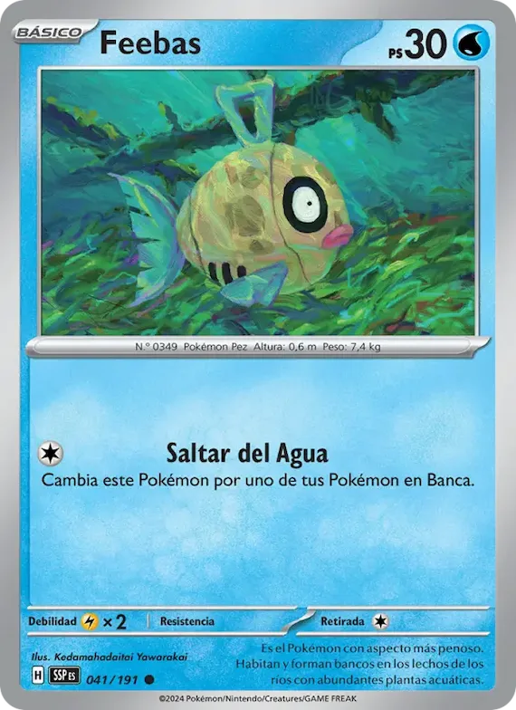 Feebas 41 – Chispas Fulgurantes