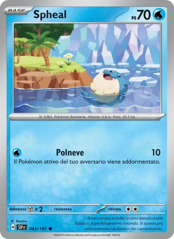 Spheal 43 – Scintille Folgoranti