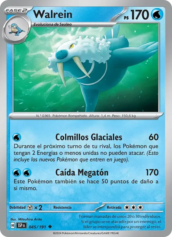 Walrein 45 – Chispas Fulgurantes