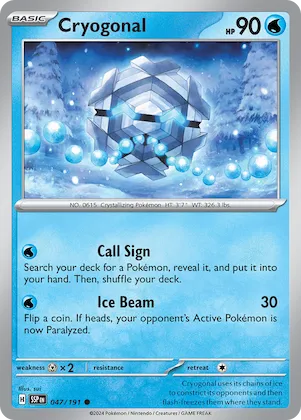 Cryogonal #47 – Surging Sparks