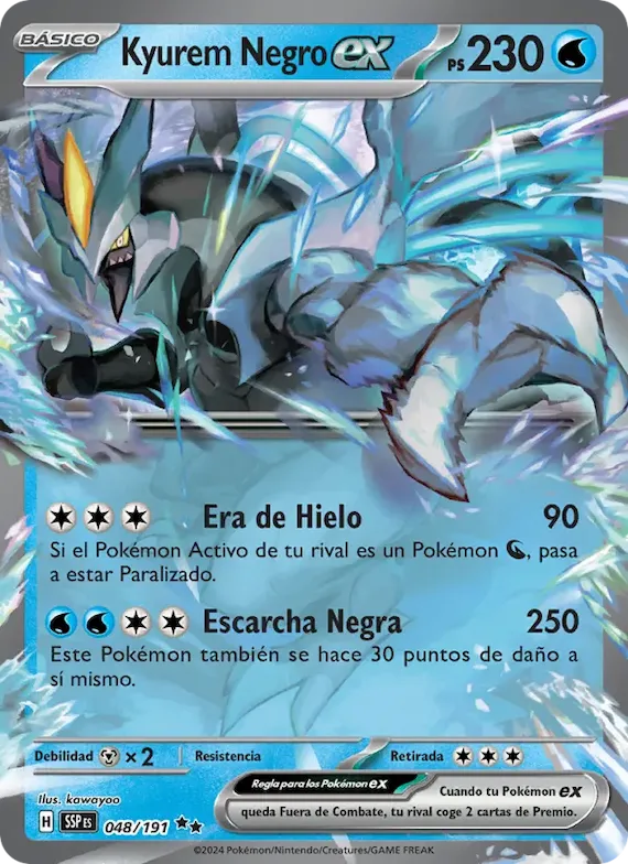 Kyurem Negro ex 48 – Chispas Fulgurantes