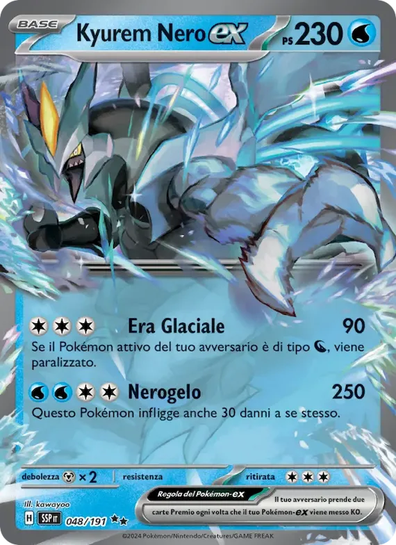 Kyurem Nero-ex 48 – Scintille Folgoranti
