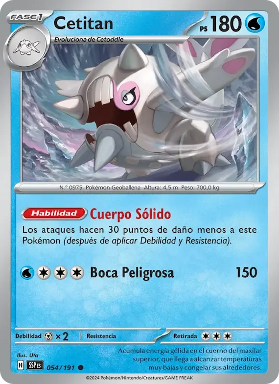 Cetitan 54 – Chispas Fulgurantes