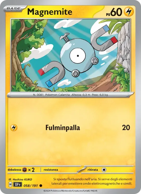 Magnemite 58 – Scintille Folgoranti