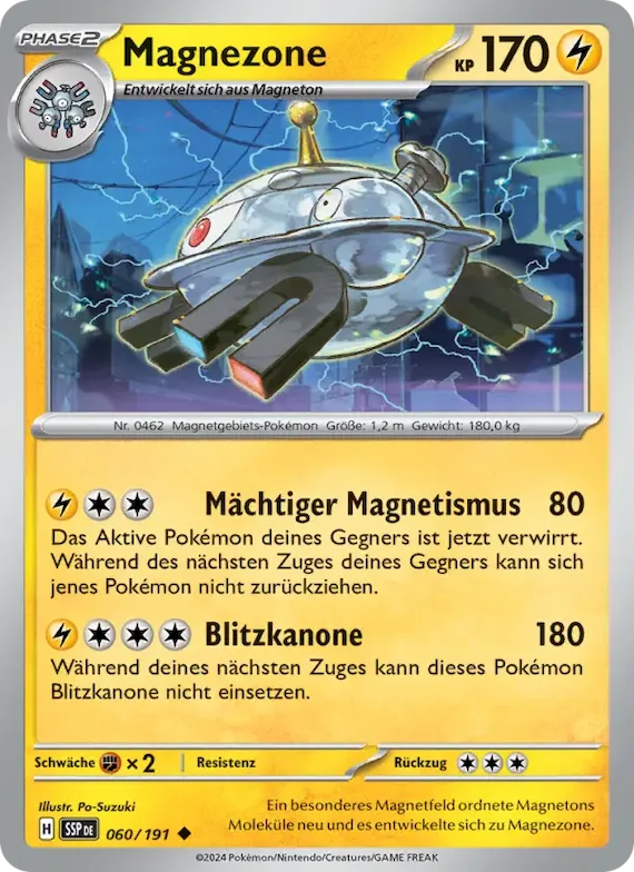 Magnezone 60 – Stürmische Funken
