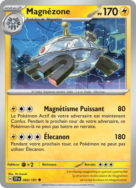 Magnézone 60 – Étincelles Déferlantes