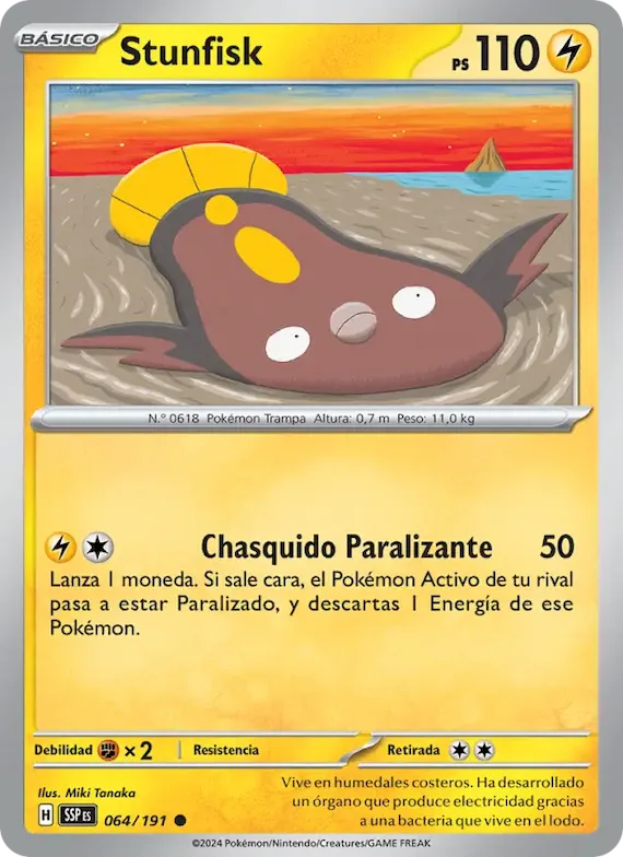 Stunfisk 64 – Chispas Fulgurantes