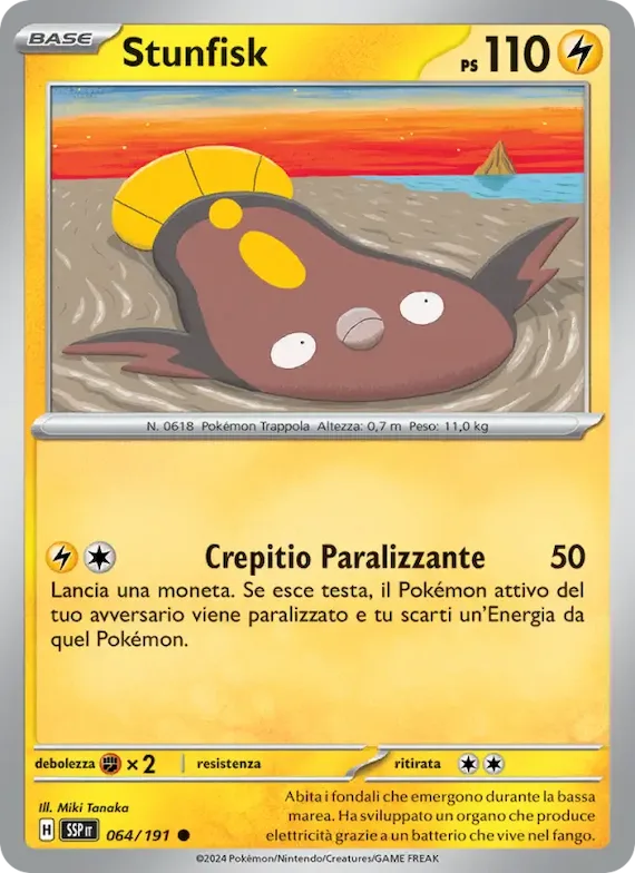 Stunfisk 64 – Scintille Folgoranti