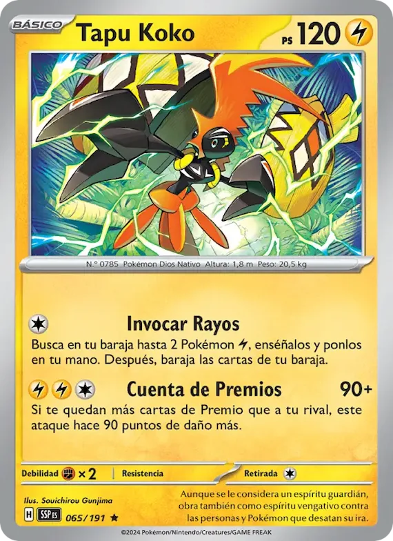 Tapu Koko 65 – Chispas Fulgurantes