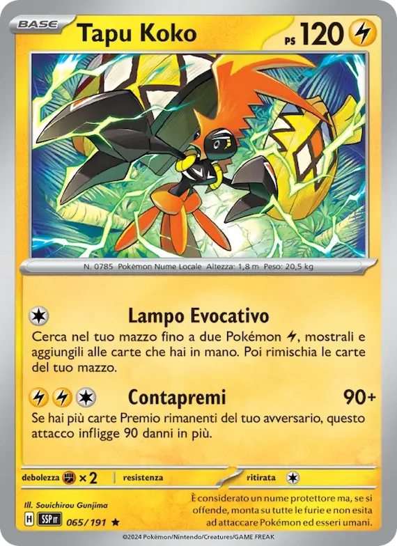 Tapu Koko 65 – Scintille Folgoranti