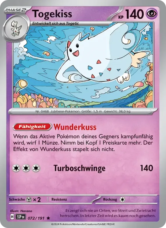 Togekiss 72 – Stürmische Funken