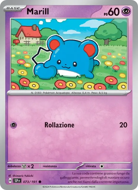 Marill 73 – Scintille Folgoranti