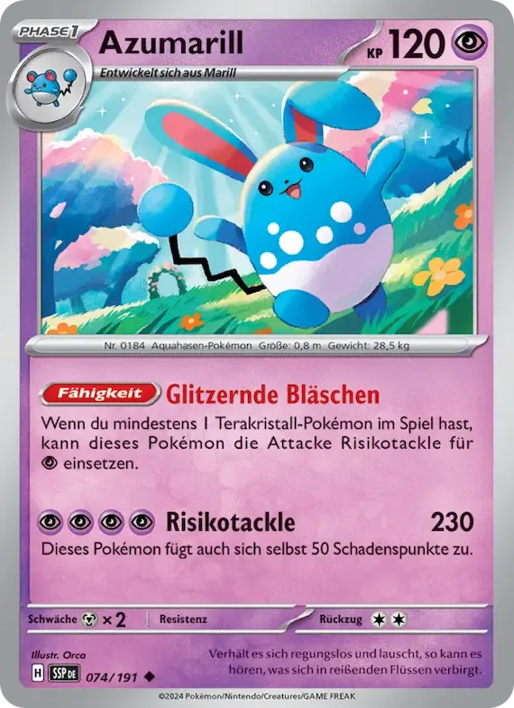 Azumarill 74 – Stürmische Funken