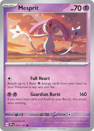 Mesprit #79 – Surging Sparks