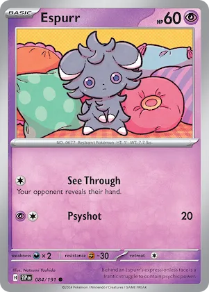 Espurr #84 – Surging Sparks
