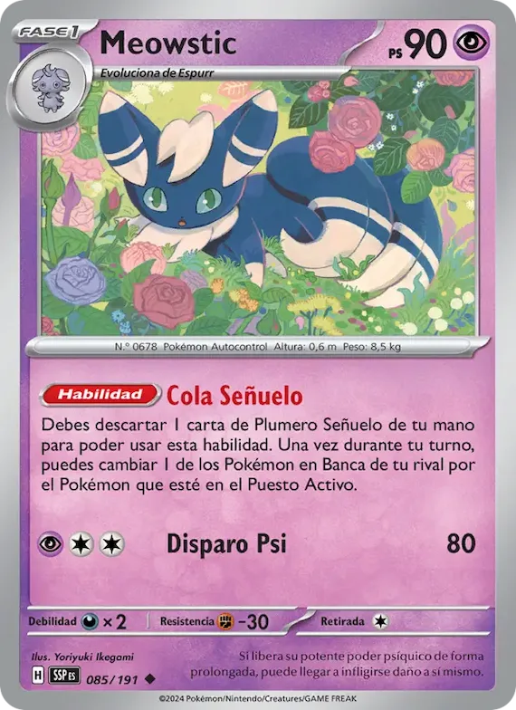 Meowstic 85 – Chispas Fulgurantes