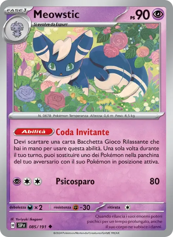Meowstic 85 – Scintille Folgoranti