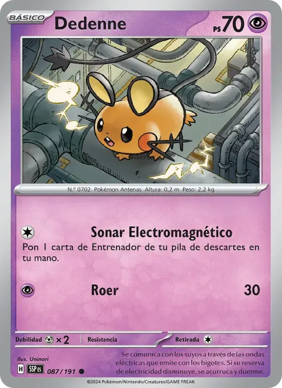 Dedenne 87 – Chispas Fulgurantes