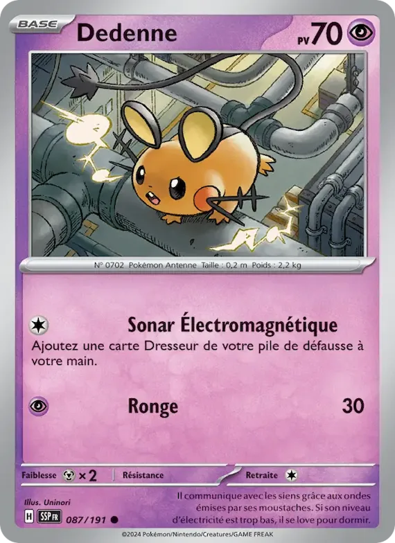 Dedenne 87 – Étincelles Déferlantes
