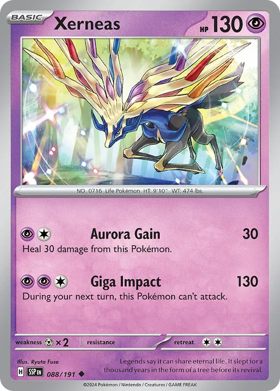 Xerneas 88 – Fagulhas Impetuosas