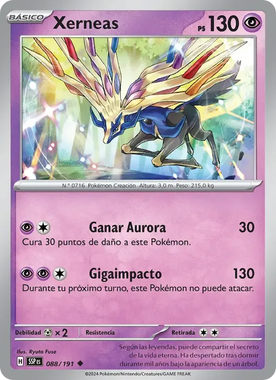 Xerneas 88 – Chispas Fulgurantes