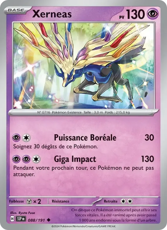 Xerneas 88 – Étincelles Déferlantes