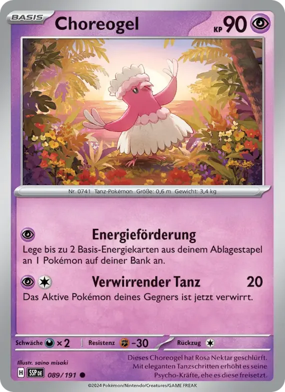 Choreogel 89 – Stürmische Funken