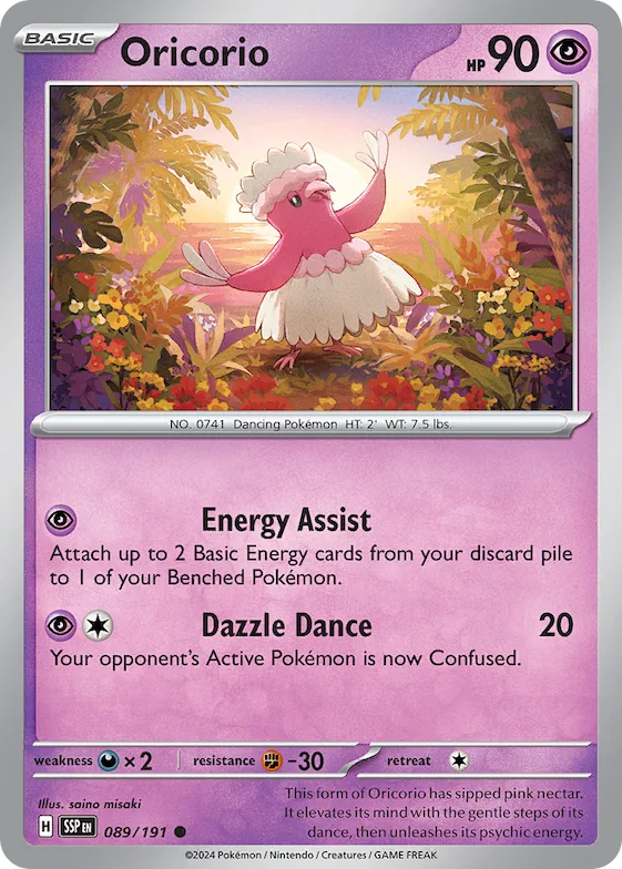 Oricorio 89 – Fagulhas Impetuosas