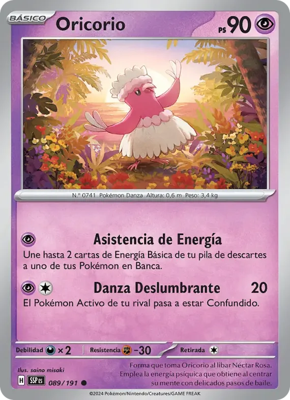 Oricorio 89 – Chispas Fulgurantes