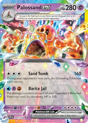 Palossand ex #91 – Surging Sparks