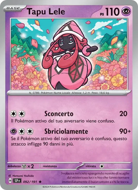 Tapu Lele 92 – Scintille Folgoranti